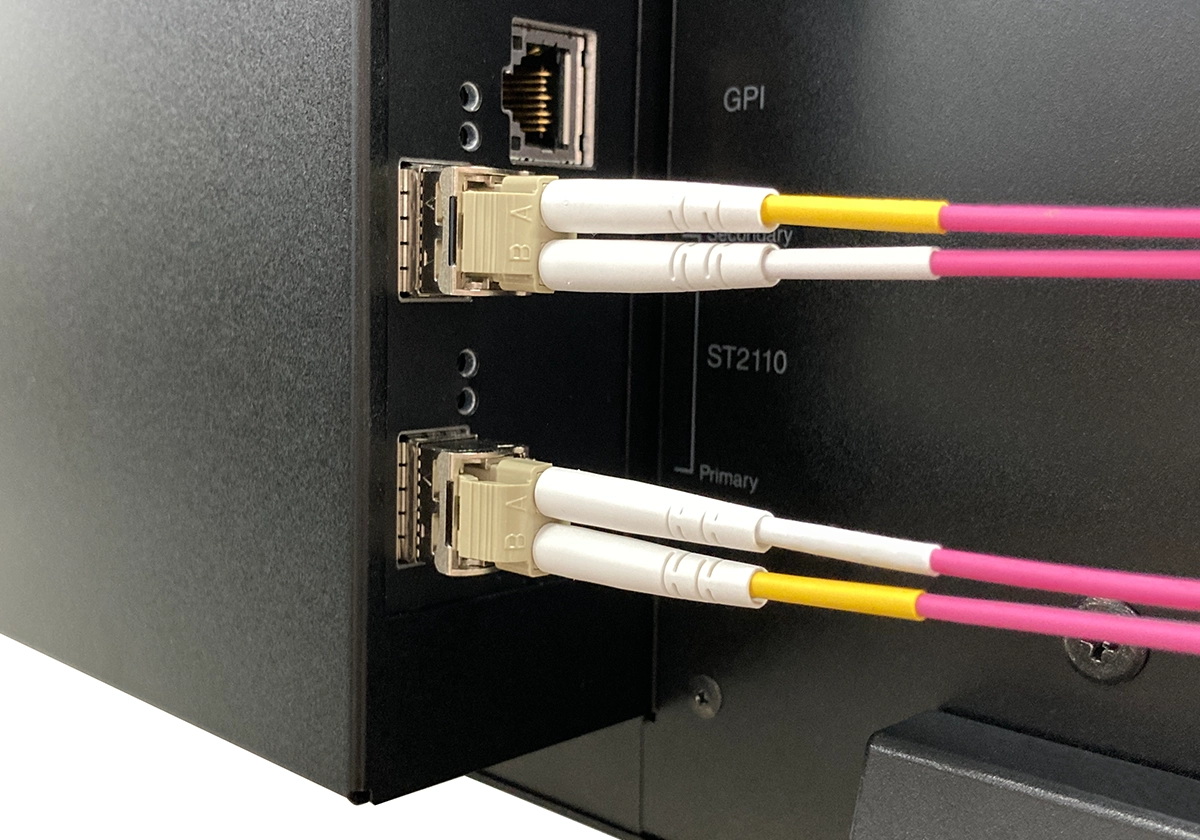 SMPTE ST 2110 Standard Support for IP Environments